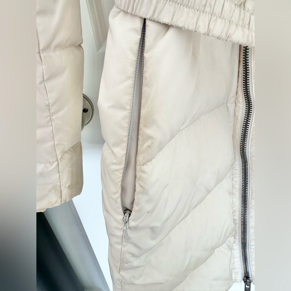 Coach Puffer Coat with Fur Trim Hood - Picture 5 of 13
